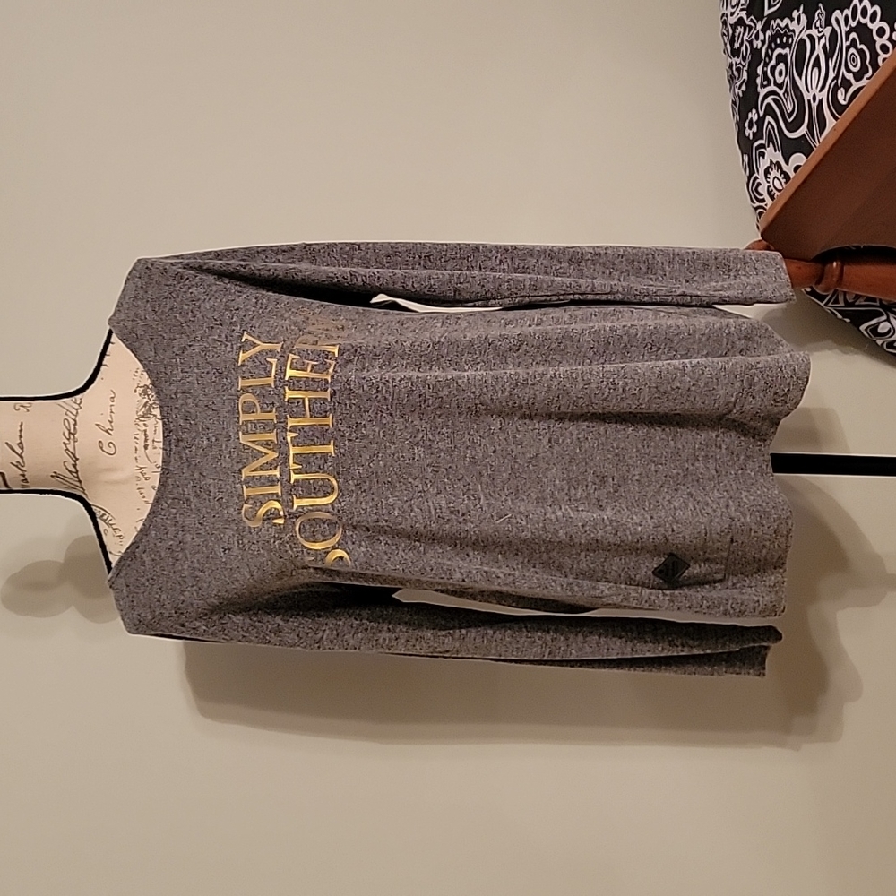 Nwot Simply Southern Long Sleeve Butter soft lounge shirt